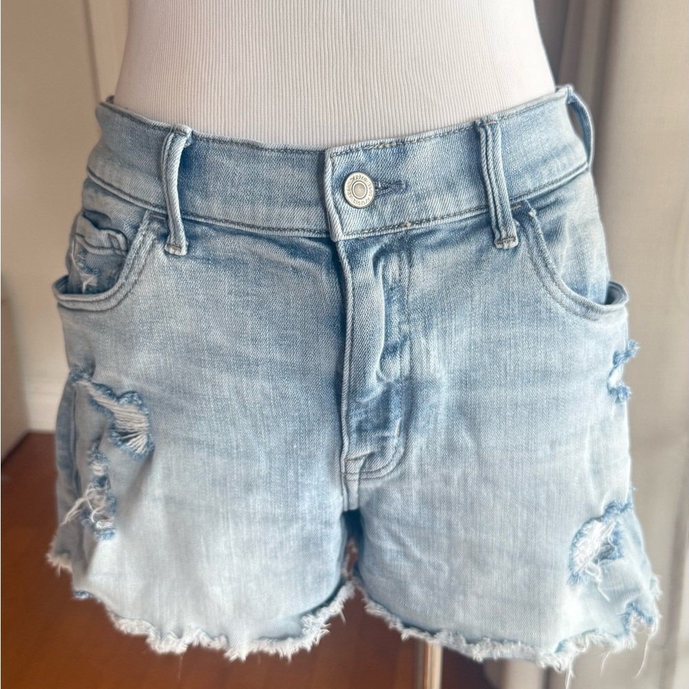 Studio Blue Distressed Denim Shorts raw hem size 29 from Stitch Fix